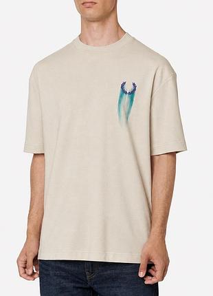 Оригінальна оверсайз футболка fred perry