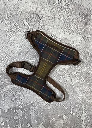 Шлея для собак barbour оригінал м розмір розгрузка для собак жилет для собак barbour tartan шлейка для собак