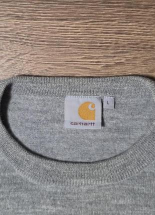 Шерстяной свитер carhartt. 2