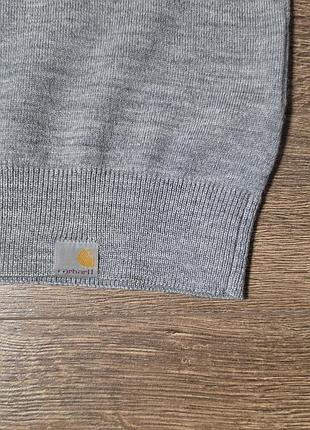 Шерстяной свитер carhartt. 3