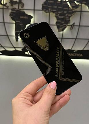 Защитное стекло anti-spy (антишпион) для iphone 16e,приватное защитное стекло для iphone 16e