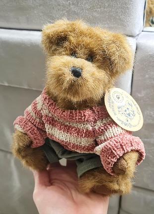 М'який ведмедик boyds bear / ведмедик в светрі / вінтажний ведмедик / одягнений ведмедик / ведмедик в одязі