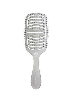Щетка для укладки olivia garden essential care flex medium hair bristles ice grey (id2079)