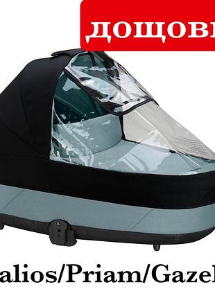 Дощовик для люльки на cybex sybex priam balios gazelle