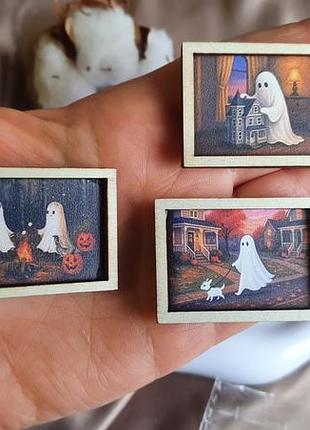 Милый магнит на холодильник cute ghost, 1 штука на вибір