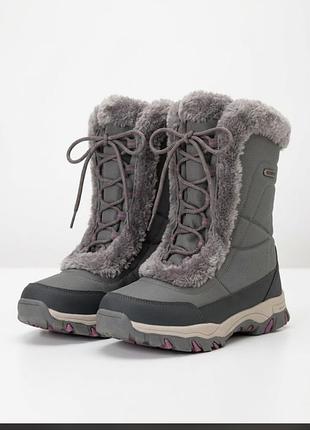 ​📌 
​зимові водонепроницаємі  термо чоботи mountain warehouse isodry р. 38 (устілка 24.5 см) | теплі дутики сапоги, мембрана