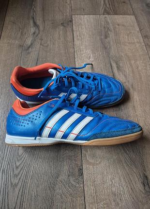 Оригінальні шкіряні футзалки adidas nova 11  шкіряні