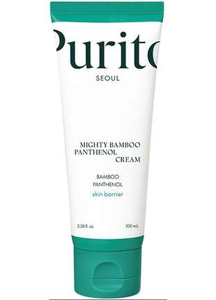 Крем для лица purito seoul mighty bamboo panthenol увлажняющий с пантенолом и экстрактом бамбука 100 ml