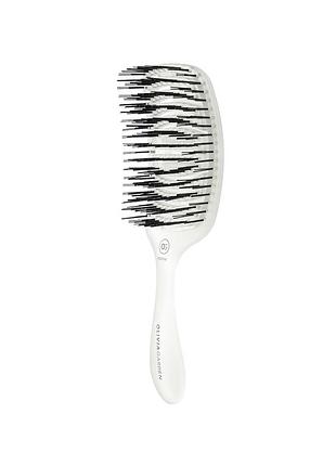 Щетка для волос olivia garden essential care flex fine hair memory flex bristles ice white (id2078)