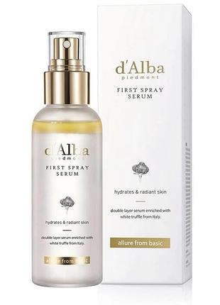 Сироватка d'alba white truffle first spray serum регенеруюча, 100 мл