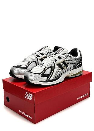 Чоловічі кросівки new balance 1906r white black metallic