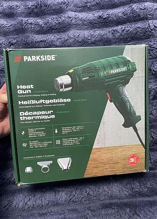 Будівельний фен parkside phlgb 2000 a1 (2000 вт) / термофен