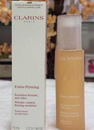 Емульсія для обличчя clarins firming emulsion for face 75 мл ліфтинг емульсія для пружності та зволоження шкіри