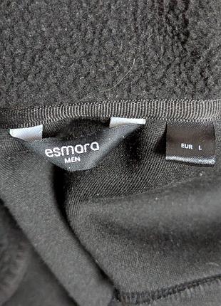 Чоловіча флісова кофта esmara чорна 4
