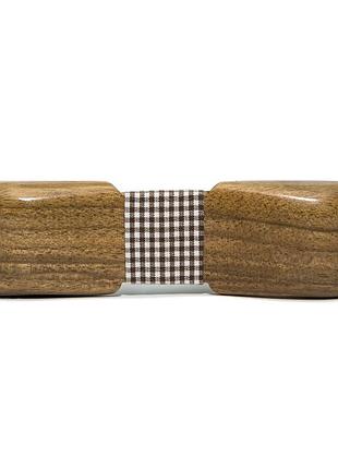 Деревянная галстук бабочка gofin прямоугольная gbdh-8428