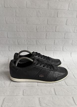 Шкіряні чоловічі кросівки кеди lacoste embrun 116 2 оригінал (розмір 43)