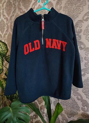 Флисовая кофта / реглан old navy на молнии, размер 5t