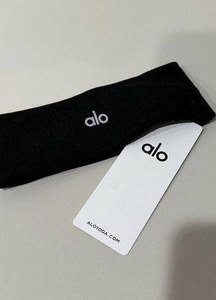 Пов'язка на голову alo yoga спортивна кольорова performance headband на голову унісекс