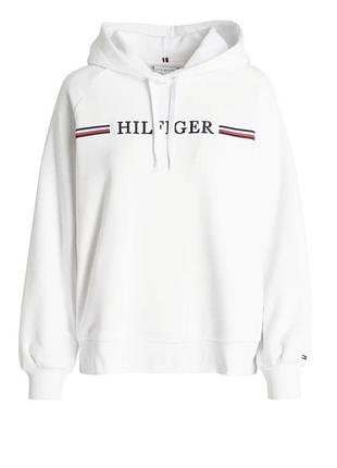 Худі tommy hilfiger біле бавовняне розмір xl