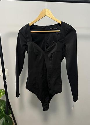 Боді zara чорне