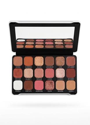 Палетка теней для век makeup revolution forever flawless decadent