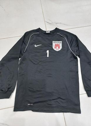 Вратарский лонгслив nike dri-fit фк битбург (fc bitburg 1919), размер m