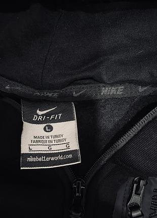 Чоловіча зіп-худі nike з капюшоном утеплена 5