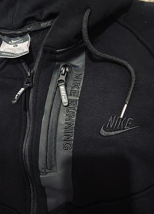Чоловіча зіп-худі nike з капюшоном утеплена 3