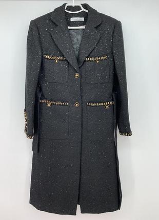 Жіноче пальто tweedlabel чорне