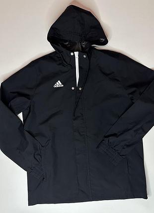Adidas entrada 22 all weather jacket performance black, оригинальная крутейшая дорогой модели ветровка