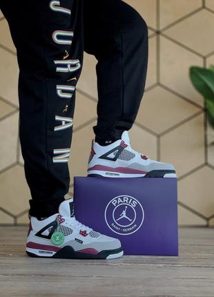 Nike air jordan 4 retro psg🆕 шикарні кросівки найк🆕 купити накладений платіж