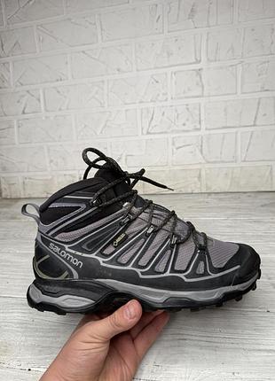 Крутые кроссовки ботинки salomon x ultra mid 2 gtx gore-tex