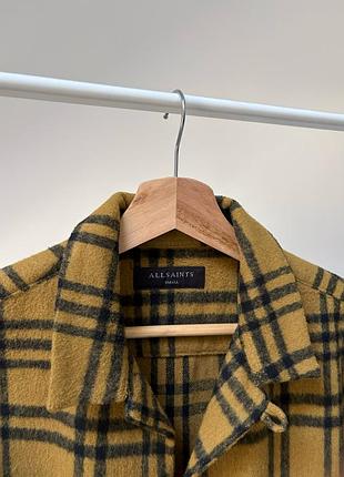 Сорочка картата від allsaints 3