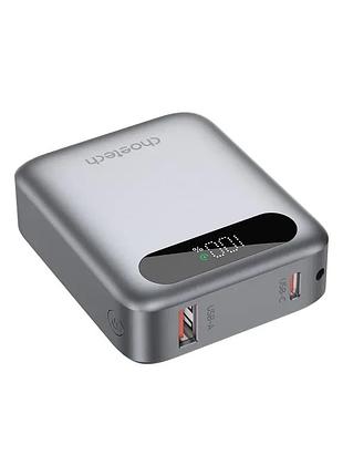 Повербанк mini 10000 mah qc/pd 22.5 вт. сірий choetech b860-ccgy