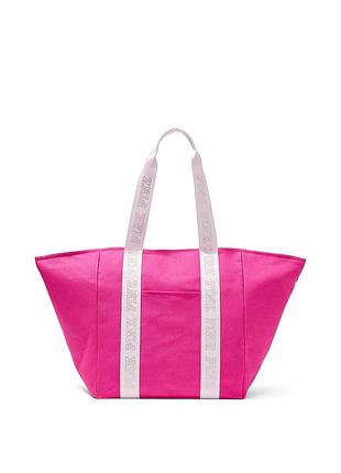 Сумка-тоут для жінок victoria's secret pink рожева сумкк