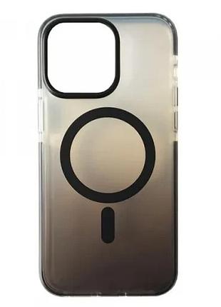 Чохол mystik magsafe case for iphone 14 black