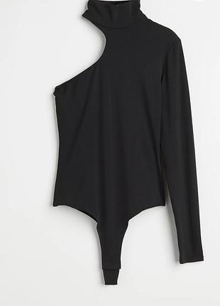 Боди черного цвета,h &amp; m, размер m.