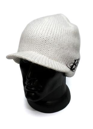 Шапка billabong белая с дашком f5bn05biw0