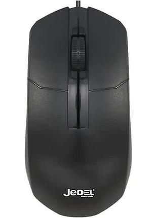 Компьютерная мышка jedel cp72+ (дротовая) black