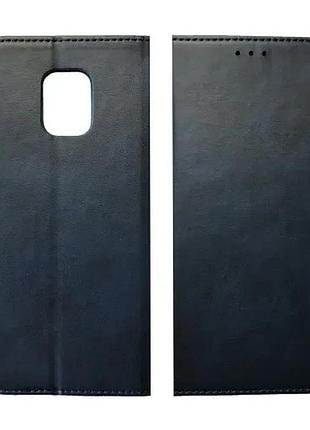 Чехол-книжка black tpu magnet for xiaomi redmi note 9s/9pro blue