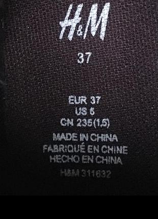 Черевики  h&m (швеція) оригінал 8