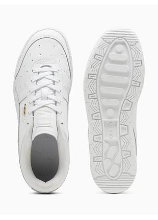 Шкіряні білі кросівки puma seoul