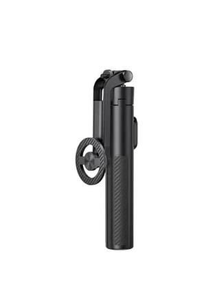 Монопод xo ss30 magnetic bluetooth selfie stick with tripod stand 123 cm черный