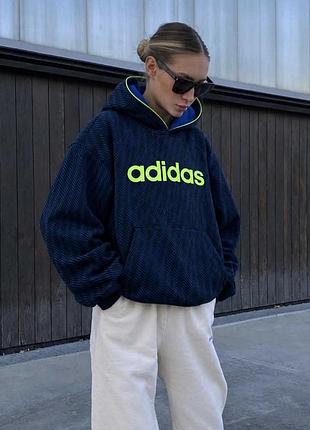 Стильне круте синю худі від adidas