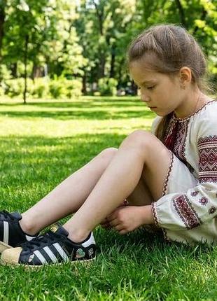 Дитячі кросівки adidas superstar c (fx5887) — розмір 31 (19 см)