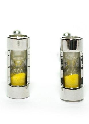 Запонки gofin желтые песочные часы zph-1102