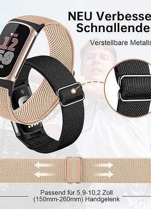 Набір з 5 еластичних ремінців gugobit для fitbit charge 6 / fitbit charge 5 4