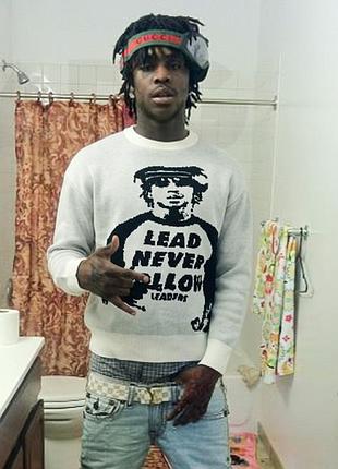 Світшот chief keef lead never follow leaders