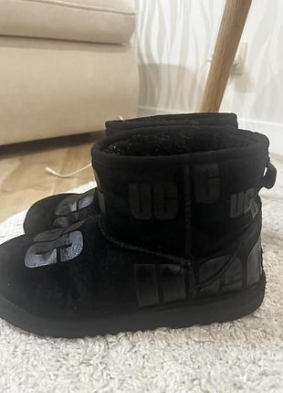 Уггі дитячі ugg чорні 2