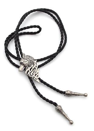 Краватка боло gofin у вигляді вовка bolo-52031